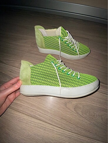40 Beden Yeşil spor ayakkabı