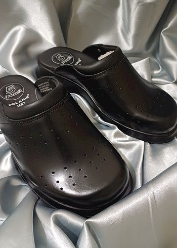 Kadın polaris Siyah sabo terlik 39 numara - Görsel 7