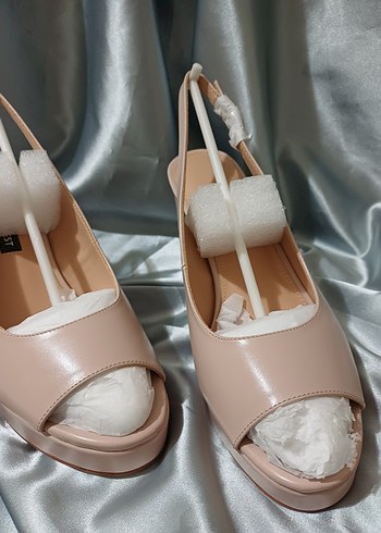 Platform Topuklu Kadın Abiye Ayakkabı - Görsel 3