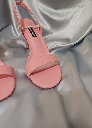 38 Beden pembe Renk Nine West Pembe Stiletto Abiye Ayakkabı