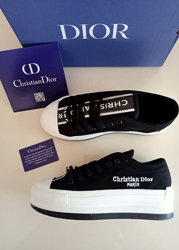 Dior Christian Dior Siyah Platform Spor Ayakkabı