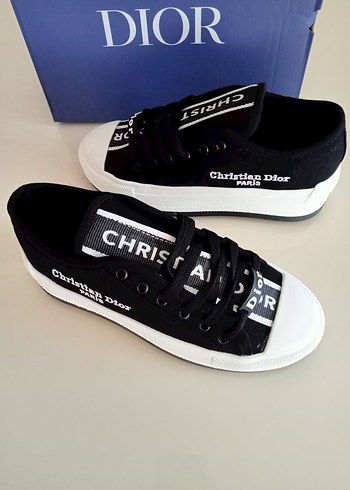 40 Beden Dior Siyah Platform Spor Ayakkabı