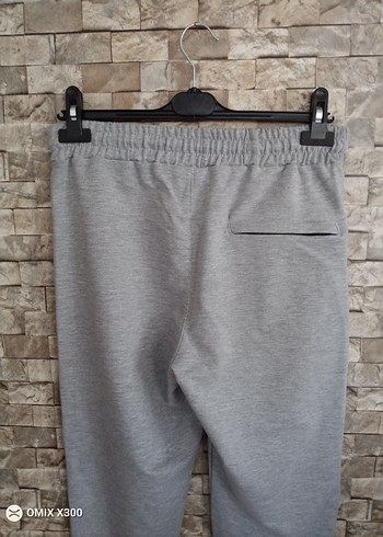 Gri Mini Eşofman Altı Fermuarlı - Görsel 4