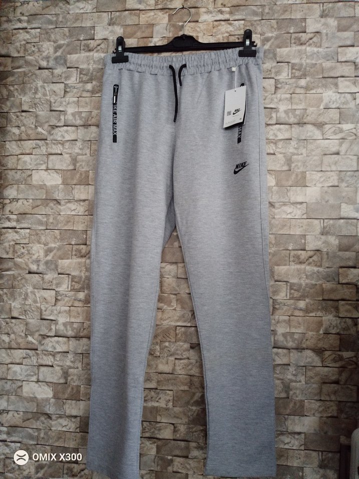 Gri Mini Eşofman Altı Fermuarlı - Görsel 2