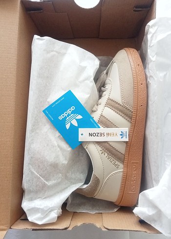 Adidas Adidas Spor Ayakkabı Bej