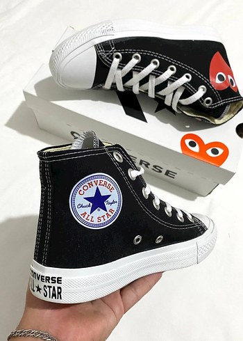 Converse Converse Siyah Baskılı Kadın Spor Ayakkabı
