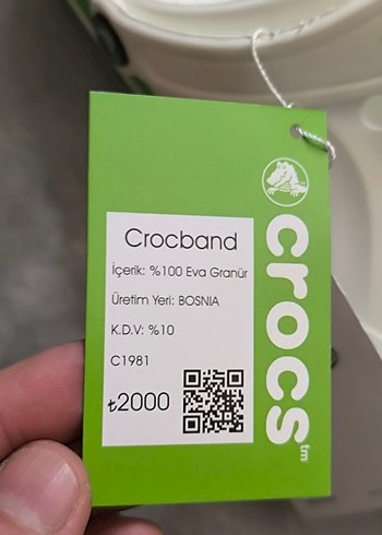 Crocs CROCS TERLİK