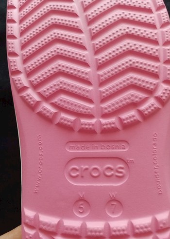 40 Beden pembe Renk CROCS TERLİK