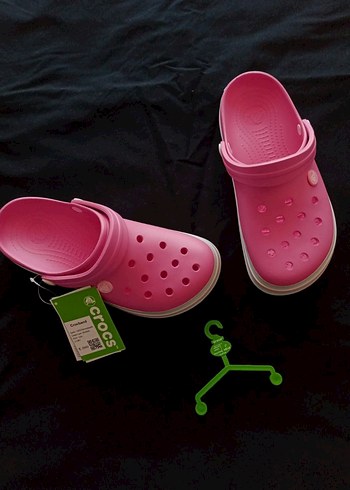 36 Beden pembe Renk CROCS TERLİK