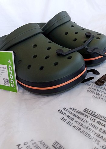 36 Beden haki Renk CROCS TERLİK