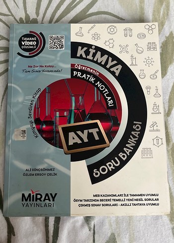 Miray Yayınları AYT Kimya Soru Bankası