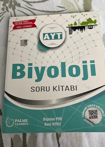 PALME AYT Biyoloji Soru Kitabı