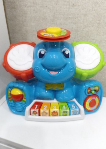 baby clementoni Muzisyen Fil Eğitici Oyuncak.