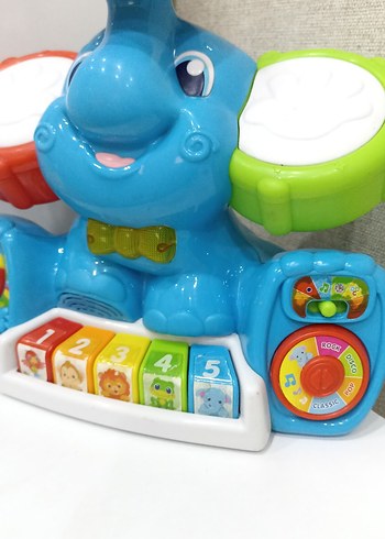 Beden baby clementoni Muzisyen Fil Eğitici Oyuncak.