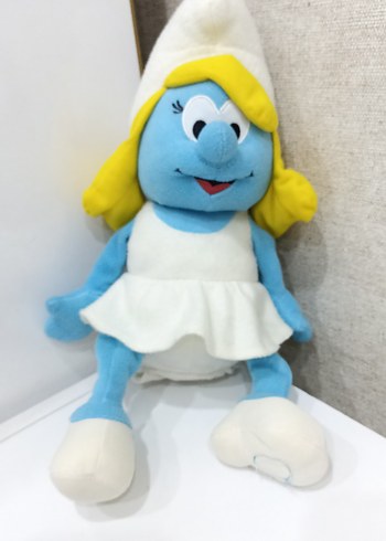 Beden şirine peluş oyuncak 38 cm.