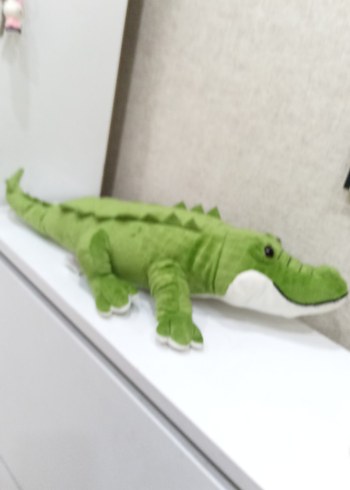 Ikea büyük Timsah Peluş Oyuncak.55 cmm