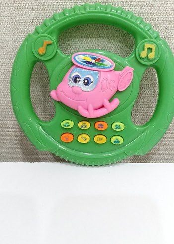  Beden Yeşil Renkli Eğitici Oyuncak Direksiyon