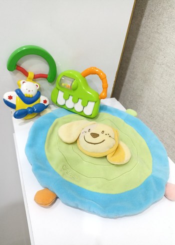 Chicco uyku arkadaşı ve çıngıraklar