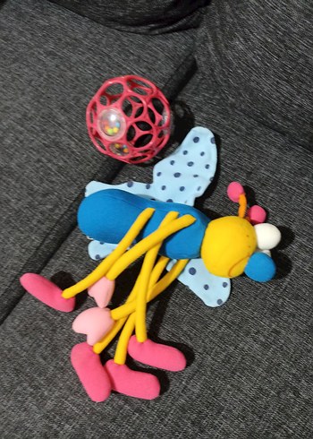 Beden Renk Çıngırakli top ve peluş Oyuncak ari