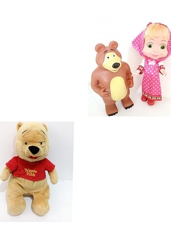 Winnie the pooh ve masa ve kocaayi