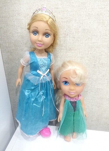  Beden Renk Prenses Elsa bebek...mavi satildi....