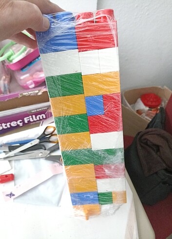Fisher Price Eğitici renkli bloklar.mega boy.