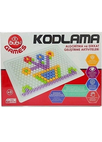 Kodlama dikkat gelistirici aktivite oyuncağı 