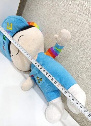  Beden Renk Pepee sesli peluş oyuncak .35 cm. Büyük boy