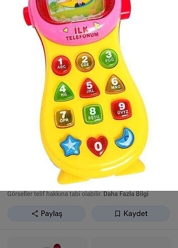 Fisher Price İlk telefonum