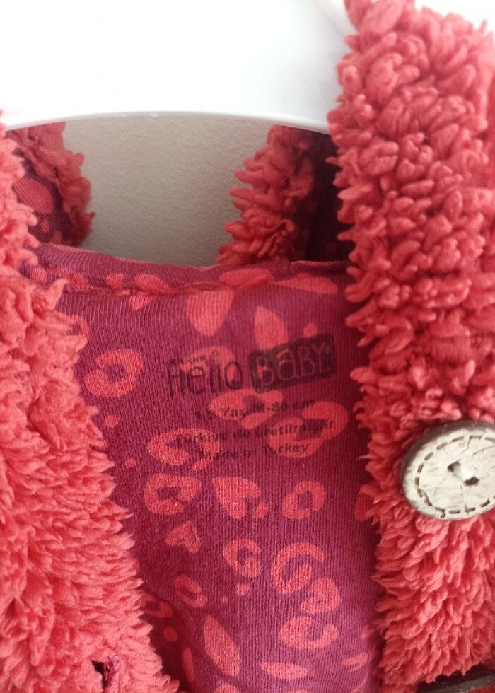 Hello baby ayıcık kapsonlu hirka - Görsel 5