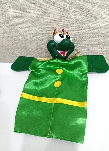 El kuklası  kurbağa prens vintage  - Görsel 2