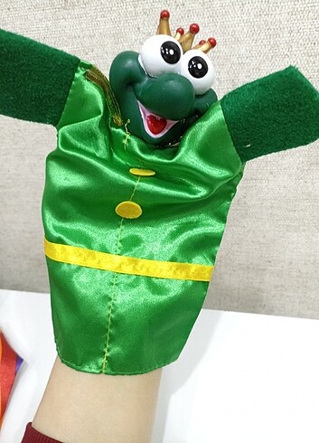 El kuklası  kurbağa prens vintage  - Görsel 4