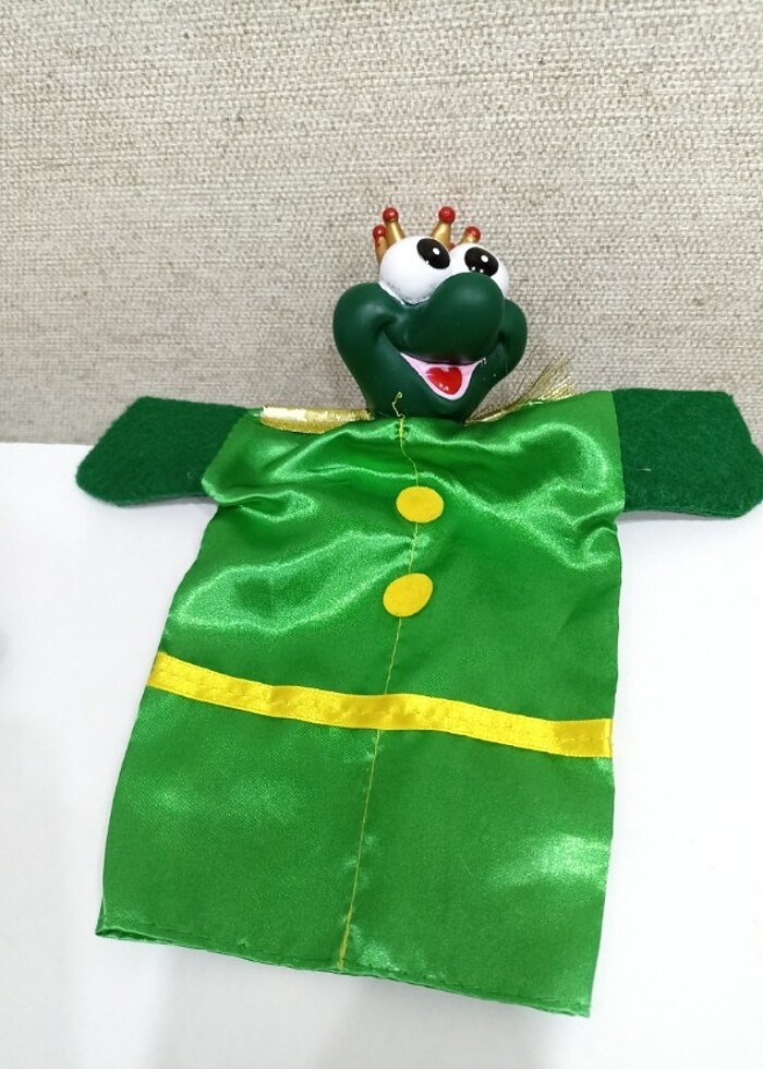 El kuklası  kurbağa prens vintage  - Görsel 2