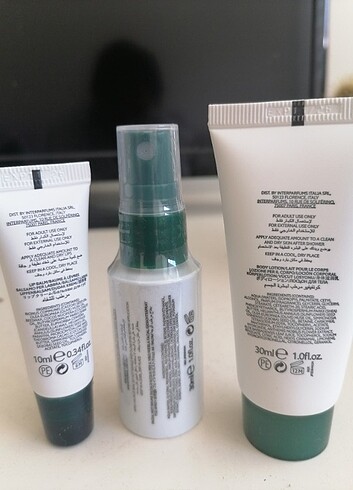 Salvatore Ferragamo 3lü cilt bakım seti body lotion dudak nemlendirici facial mist