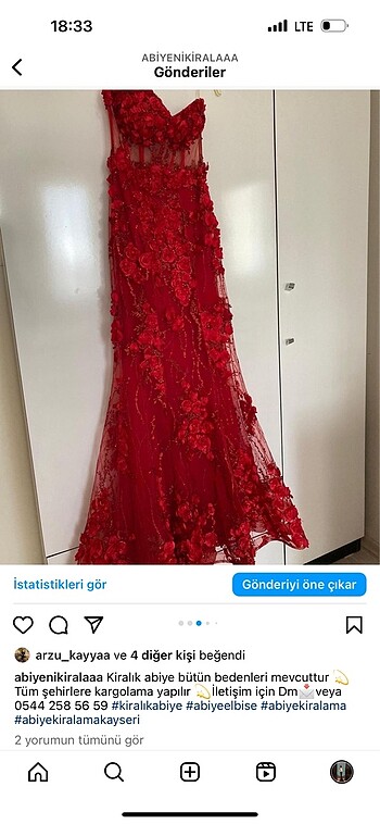 s Beden Gece elbisesi
