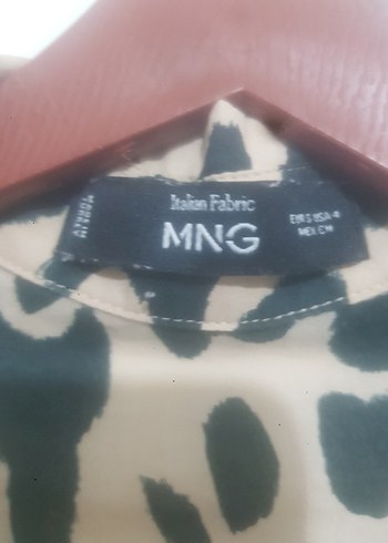 Mango Leopar Desenli Kadın Gömlek - Görsel 3