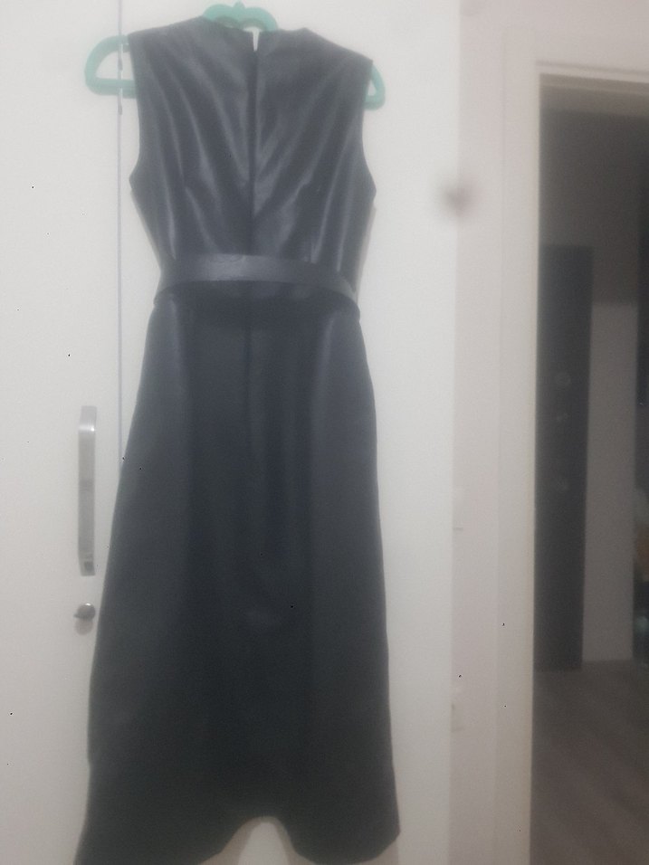 Zara deri midi elbise - Görsel 5