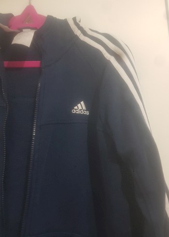 lacivert Fermuarlı sweatshirt - Görsel 2