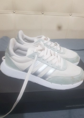 Beyaz Pastel Kadın Spor Ayakkabı - Görsel 6