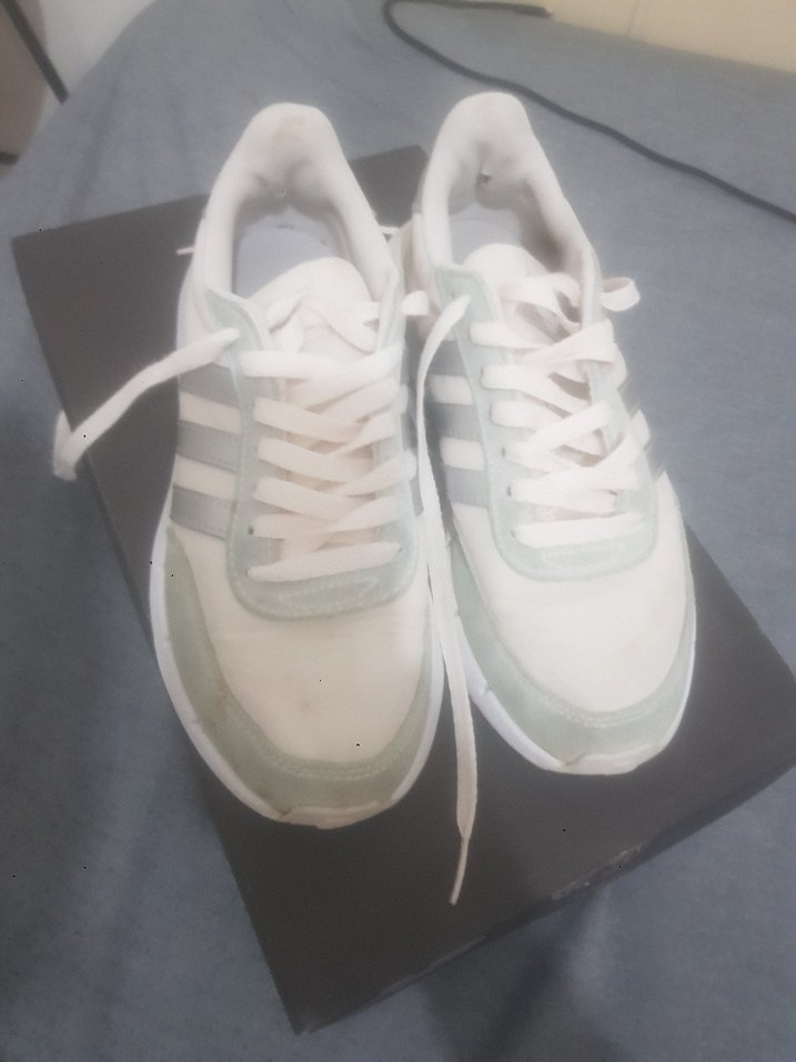 Beyaz Pastel Kadın Spor Ayakkabı - Görsel 5