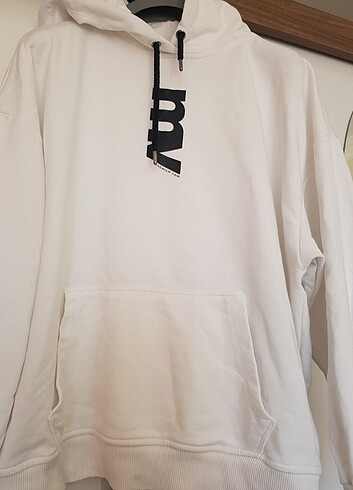 l Beden beyaz Renk Mavi sweatshirt
