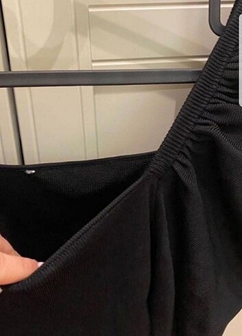 xs Beden Zara merserize crop üst 