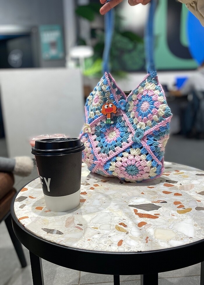 Örgü Çanta - Görsel 5