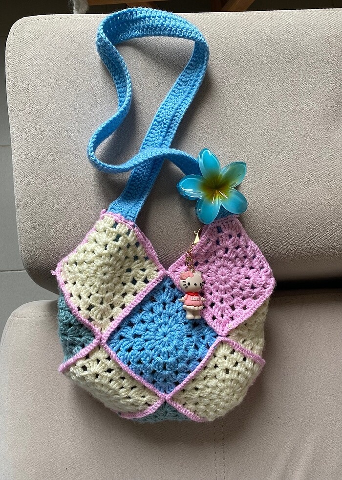 Örme çanta - Görsel 3