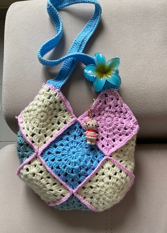 Örme çanta - Görsel 4