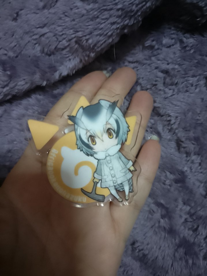 kemono friends pin rozet broş charm - Görsel 3