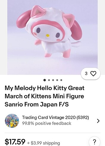 My melody puppy figür - Görsel 5