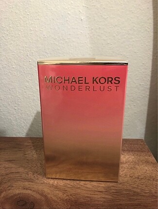 Michael kors wonderlust jelatinli açılmamış sıfır orjinal parfüm