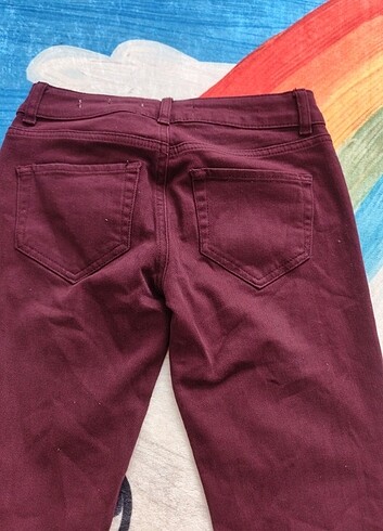 33 Beden bordo Renk Pantolon