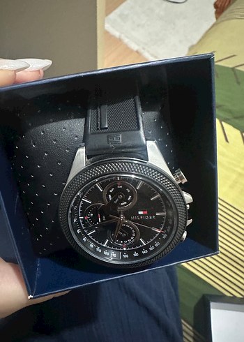 Beden mavi Renk Tommy Hilfiger Erkek Cüzdan - Mavi Gri Baskılı